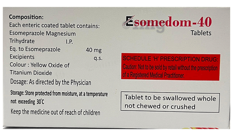 Esomedom 40 Tablet image