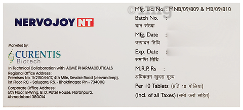 Nervojoy NT Tablet