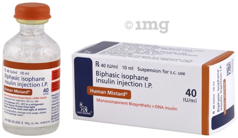 Human Mixtard 40IU Injection image Human Mixtard 40IU Injection image