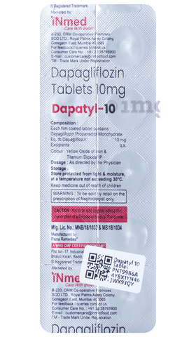 Dapatyl 10 Tablet image