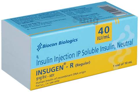 Insugen-R 40IU/ml Solution for Injection