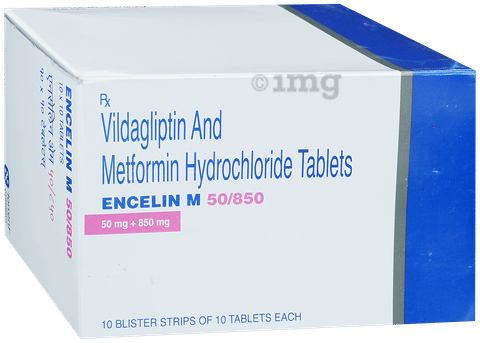 Encelin M 50/850 Tablet image Encelin M 50/850 Tablet image