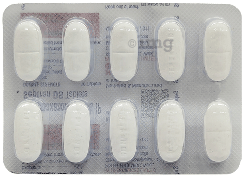 Septran DS 800mg/160mg Tablet image Septran DS 800mg/160mg Tablet image