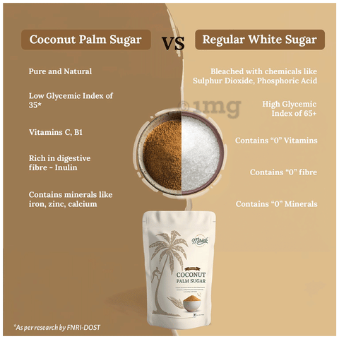 Miresi Low GI Coconut Palm Sugar Gluten Free
