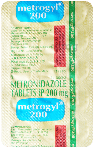 Metrogyl 200 Tablet image