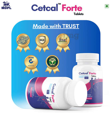 Cetcal Forte Tablet image Cetcal Forte Tablet image
