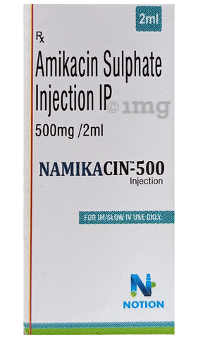 Namikacin 500 Injection image Namikacin 500 Injection image