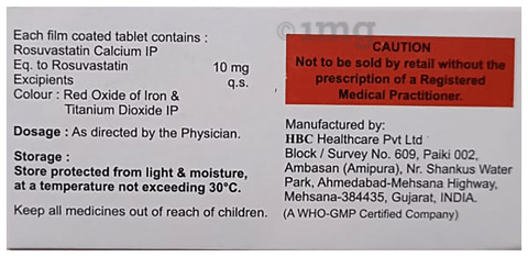 Cardirose 10 Tablet