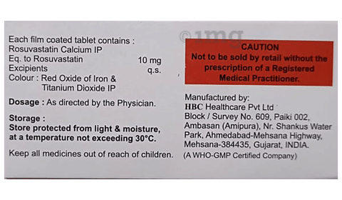 Cardirose 10 Tablet image