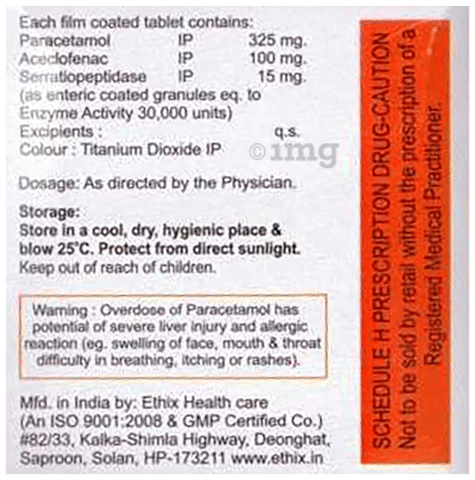 Otraflam-SP Tablet image