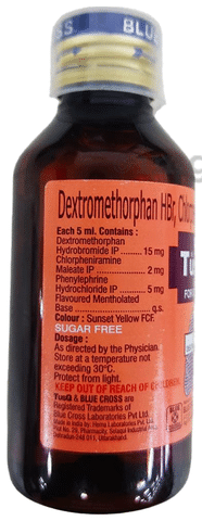 TusQ-DX SF Syrup