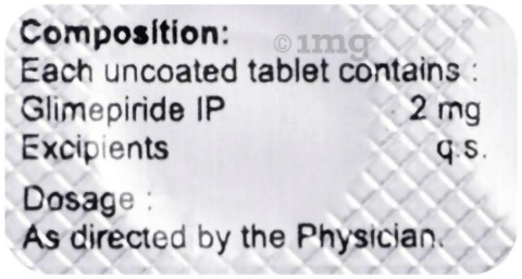 Glynamic 2mg Tablet image Glynamic 2mg Tablet image
