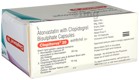 Clopitorva 20 Capsule image