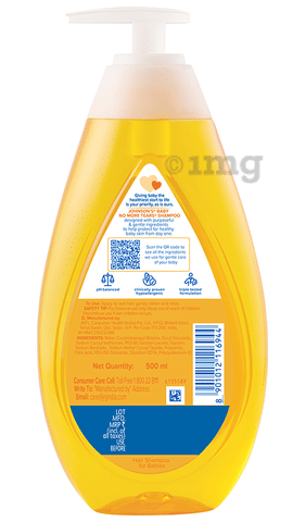 Johnson's Baby No More Tears Mild Shampoo, Gently Cleanses Hair, Mild to  Eyes