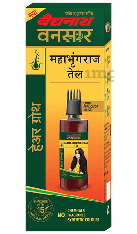 Dabur Mahabhringraj Hair Oil Review For Long Shiny Hair
