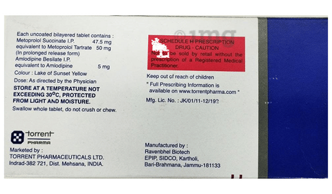 Metocard AM  Tablet PR image