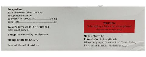 VONOgress 20mg Tablet image