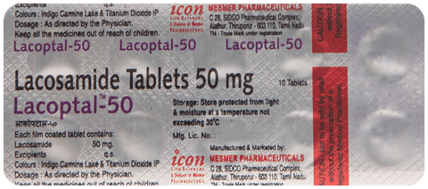 Lacoptal 50mg Tablet image