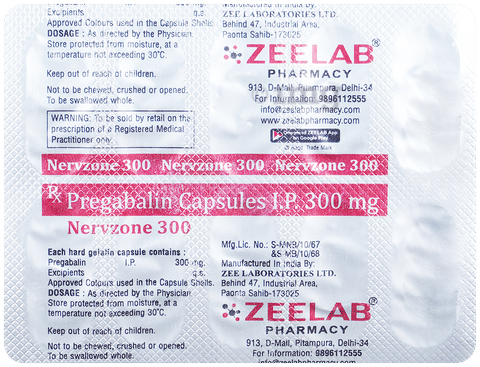 Nervzone 300 Capsule image