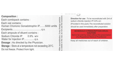 Winglad HCG Injection image Winglad HCG Injection image