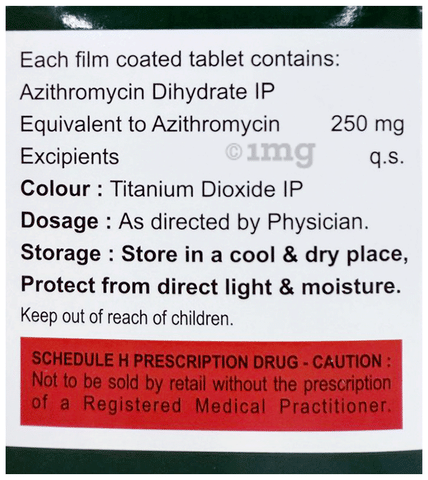 Azibey 250 Tablet image