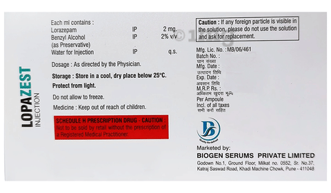 Lopezest Injection image Lopezest Injection image