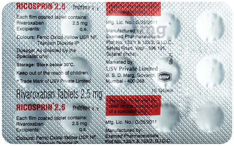 Ricosprin 2.5 Tablet image