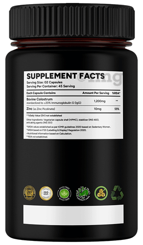 Ujana Colostrum 1210mg Capsule 2