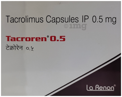 Tacroren 0.5 Capsule image Tacroren 0.5 Capsule image