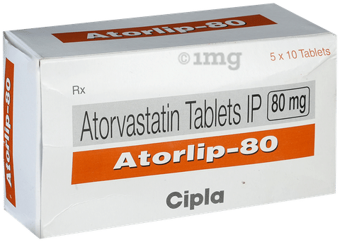 ATORlip 80 Tablet image