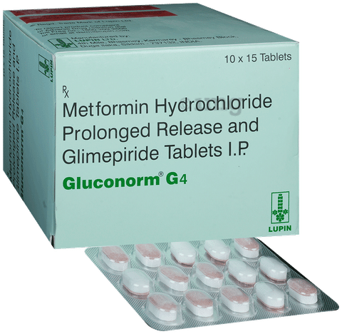 GlUcOnorm-G 4 Tablet PR image GlUcOnorm-G 4 Tablet PR image