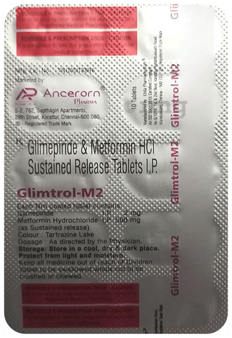 Glimtrol-M2 Tablet SR 1
