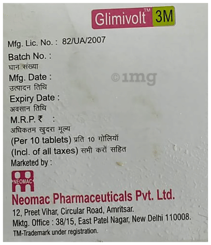 Glimivolt 3M Tablet PR image