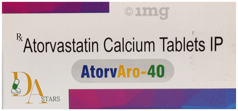 AtorvAro 40 Tablet image