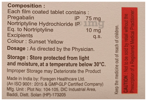 Dulogablin-NT Tablet image