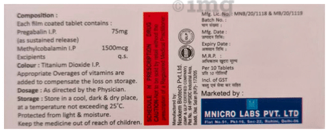 Mecoprize P 75 Tablet SR