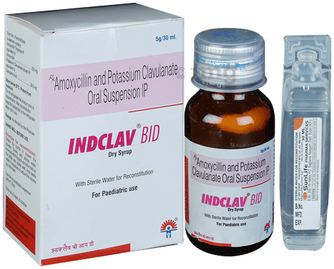 Indclav Bid 228 Dry Syrup