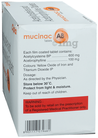 Mucinac AB Tablet image