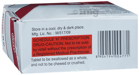 Provanol SR 80 Tablet image