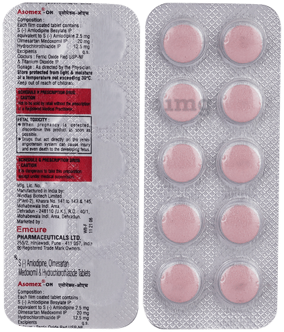 Asomex-OH Tablet