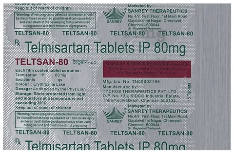 Teltsan 80 Tablet image