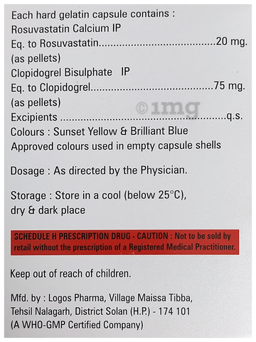 Rozaguar-CV 20 Capsule image