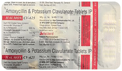 Halmox CV 625 Tablet image