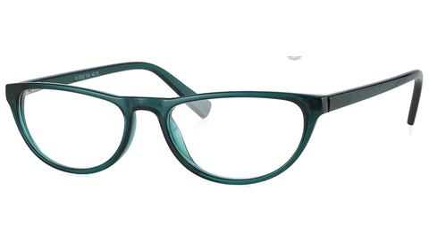 Klar Eye K 3022 Cat Eye Reading Glasses for Women Green Optical Power