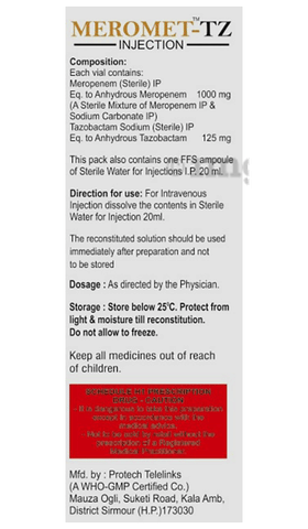 Meromet-TZ Injection image
