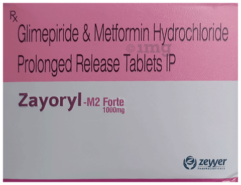 Zayoryl-M2 Forte 1000mg Tablet PR