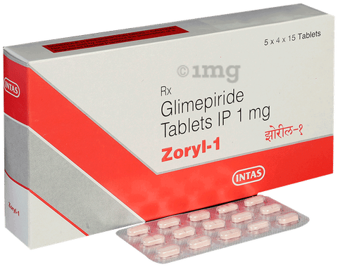 Zoryl 1 Tablet image