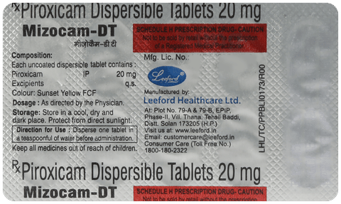 Mizocam Tablet DT image