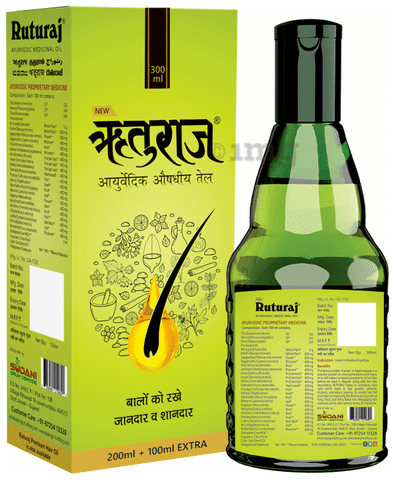 Ruturaj Ayurvedic Medicinal Hair Oil: Buy bottle of 300 ml Oil at best  price in India | 1mg