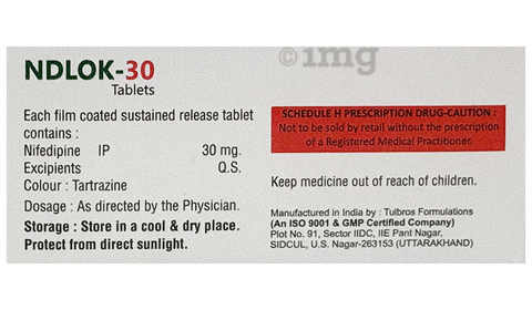 Ndlok 30 Tablet SR image Ndlok 30 Tablet SR image